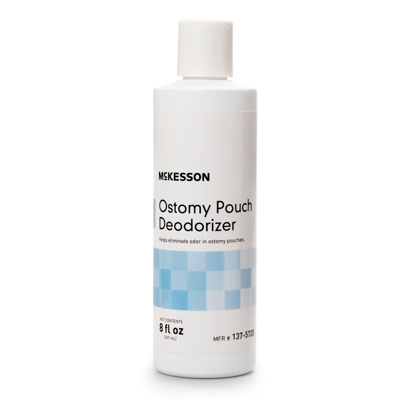 McKesson Ostomy Appliance Deodorant 8 oz. Squeeze Bottle Unscented 1 Ct