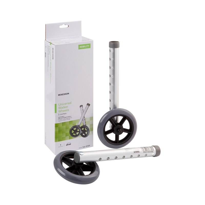 McKesson Walker Wheel for 1-inch Frame Diameter Walkers 146-10109
