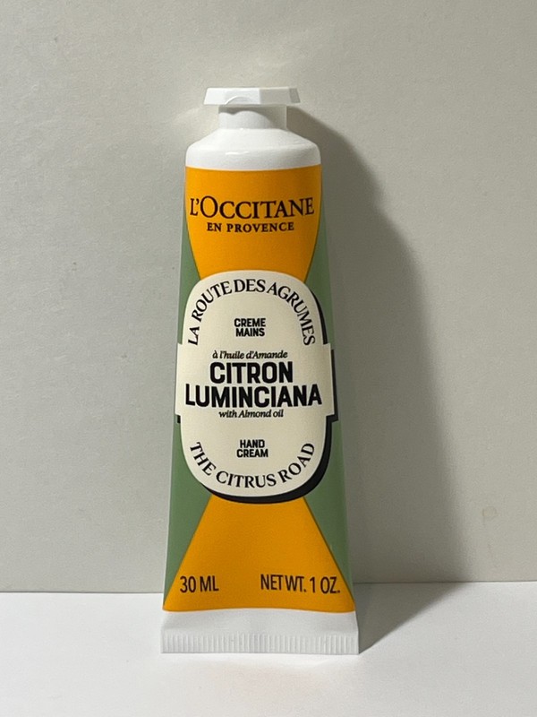 2 X L’occitane Citron Luminciana Hand Cream with Almond Oil 1.oz /30 ML each New
