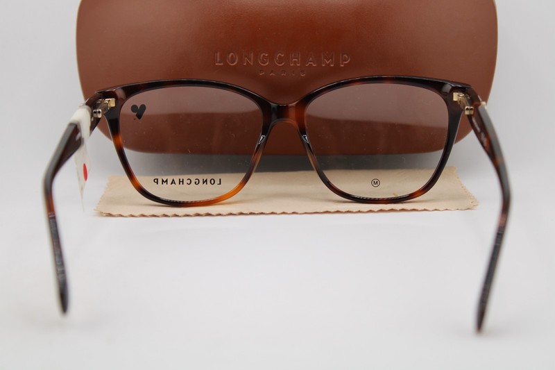 NEW LONGCHAMP LO2715 230 HAVANA GOLD AUTHENTIC FRAMES EYEGLASSES 54-15 gallery
