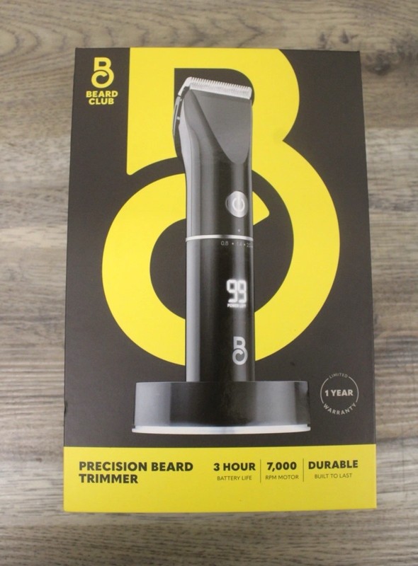 Beard Club – Precision Beard And Hair Trimmer Electric Cordless Rechargeable NEW
