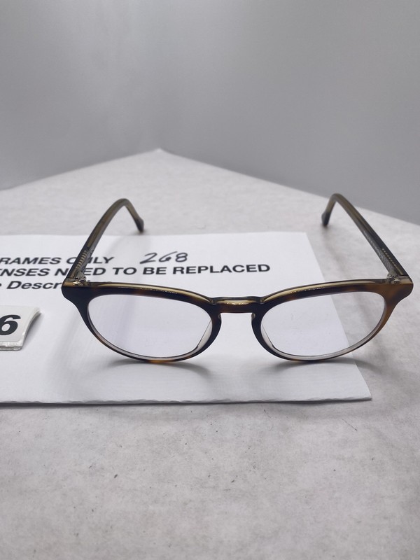 Felix Gray Eyeglasses Roebling C8 Designer Frames Only Brown 49-18-140
