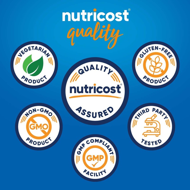 Nutricost Saccharomyces Boulardii + MOS Capsules ( 5 Billion CFU) 120 Capsules gallery