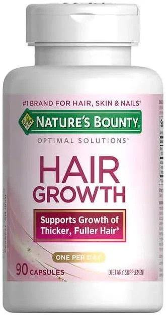 Nature’s Bounty Hair Growth Support – Essential Vitamins, 90 Capsules gallery