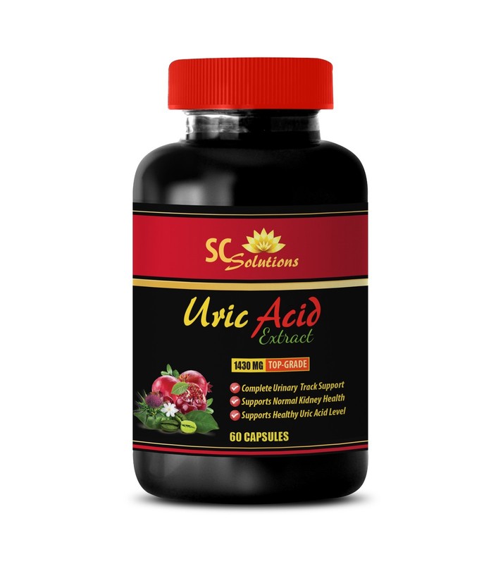 Essential Detox – URIC ACID FORMULA – Revitalizing Aid 1 Bottle 60 Capsules