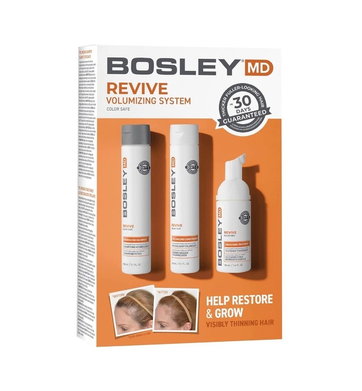 Bosley MD BOSRevive Color safe Kit- Restores And Revitalizes Hair-30 day kit