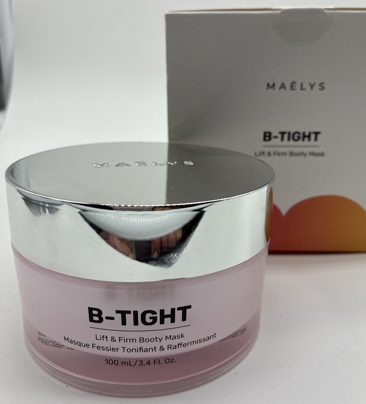 Maelys Cosmetics B-Tight Lift and Firm Booty Mask Moisturizer 3.4 oz NEW IN BOX