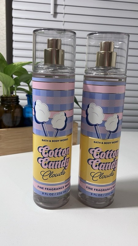 Bath & Body Works Cotton Candy Clouds Body Mist – 8 oz