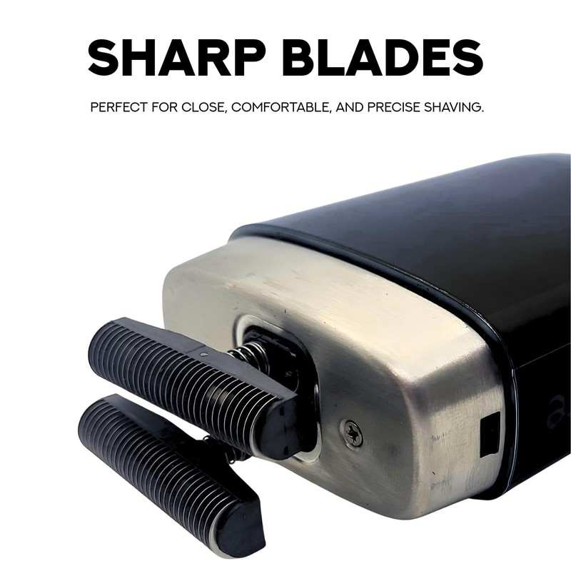 Maquina De Afeitar Electrica Para Hombre Afeitadora Rasuradora Barba Trimmer Gol gallery
