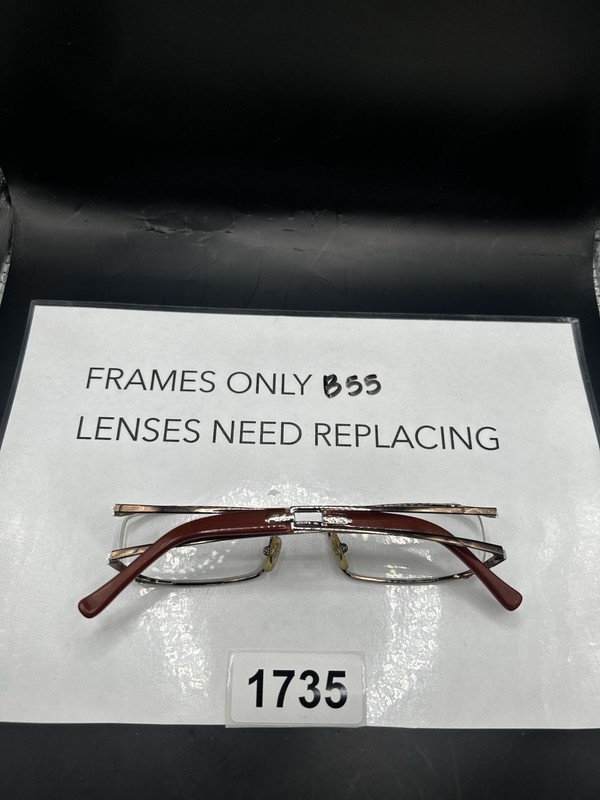 Ray-Ban RB 6108 2531 Eyeglasses Frame Only 51-18-135 Brown/Bronze Rectangular gallery