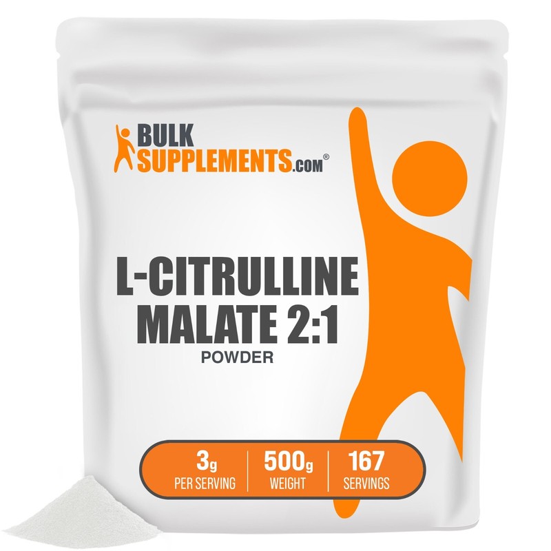 BulkSupplements L-Citrulline DL-Malate 2:1 – Improve Endurance and Recovery