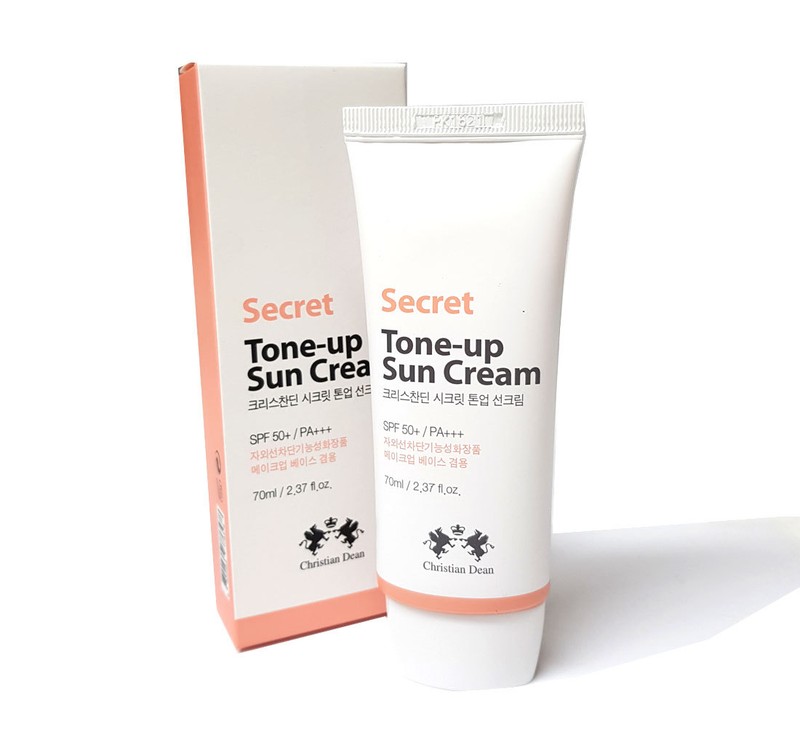[Christian Dean] Secret Tone-up Sun Cream SPF50+ PA+++ 70ml / NO.1 Korean Made