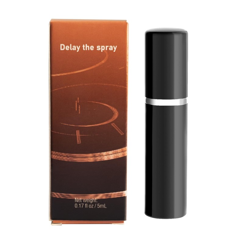 Desensitizing Delay Sprayer for Long Last Men, 0.17 Fl Oz (Pack of 1), Black