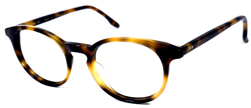 ALLPOETS “GIBBS-HV” Spain Brown Tortoise Eyeglasses Frame 48-19-145