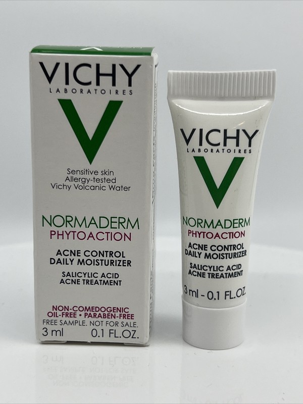 Vichy Normaderm Phytoaction Acne Control Daily Moisturizer 0.1 FL Oz/3 ml Travel