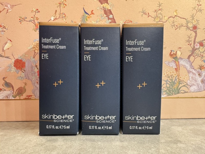 SkinBetter SCIENCE InterFuse Treatment Cream EYE 15ml (3*5ml) NEW In Box