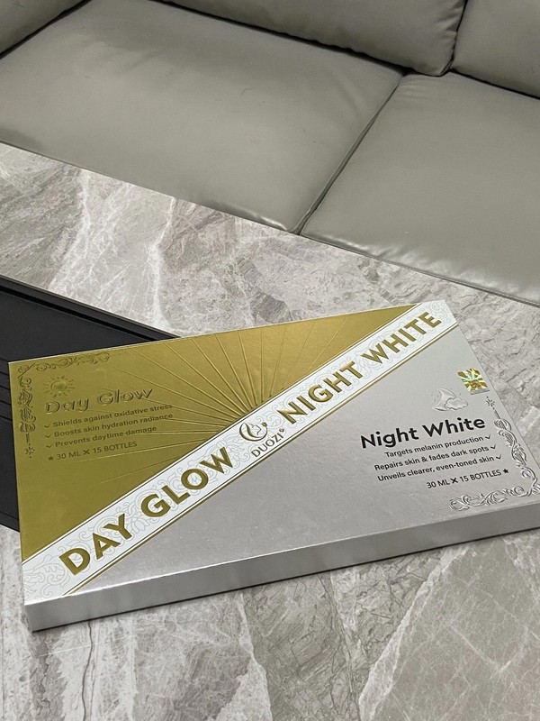 Duozi Day Glow& Night White Set Whitening 2 In 1 Gluta Collagen (30) 1 Month gallery