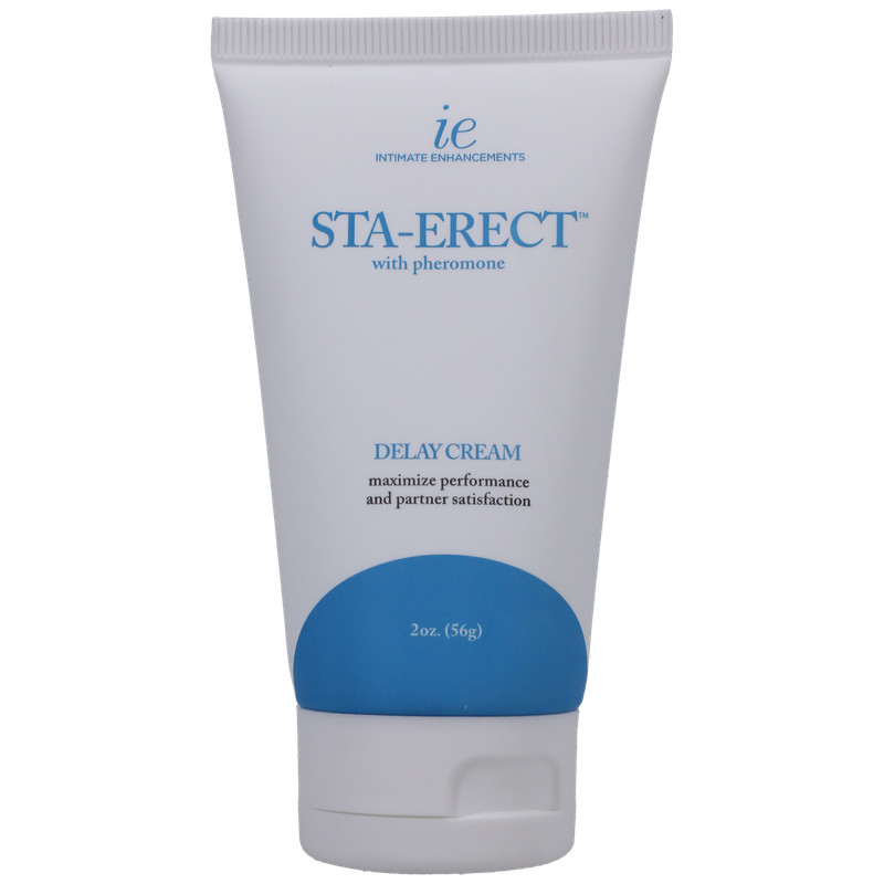 Sta-Erect Delay Cream, Male Genital Desensitizing, With Pheromones. 2 oz