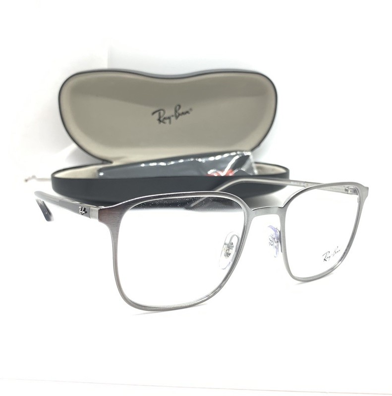 Ray Ban Eyeglasses, Frames Only, RB 6512 2553, 52-19-140 Gunmetal W4