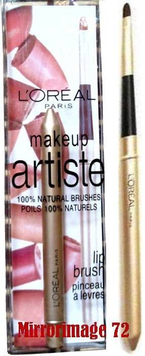 (2 PACK) L’OREAL Makeup Artiste 100% Natural LIP BRUSH