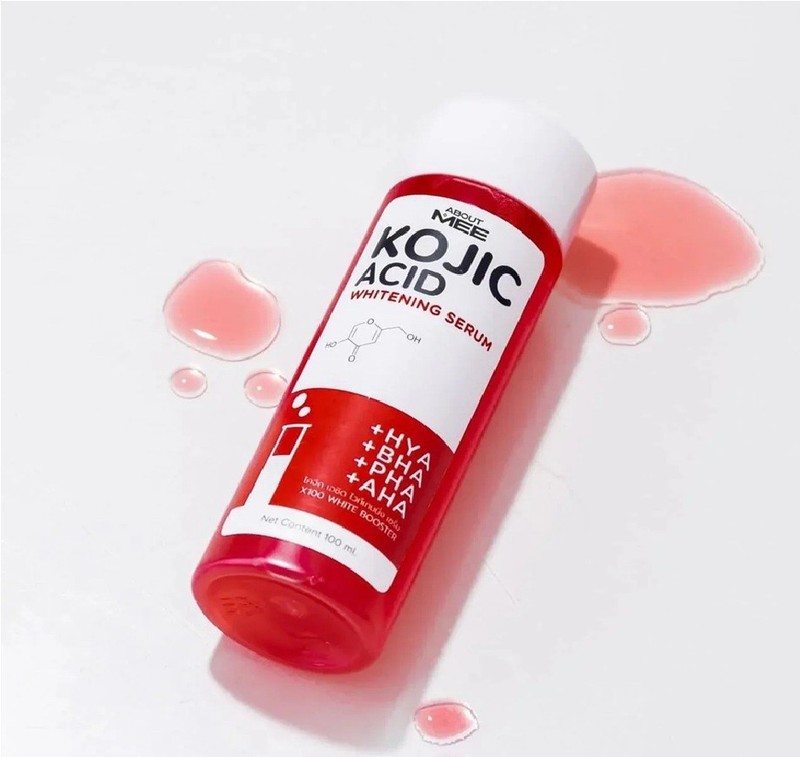 ABOUT MEE KOJIC ACID Whitening Serum HYA BHA PHA AHA Niacinamide 100ml Premium