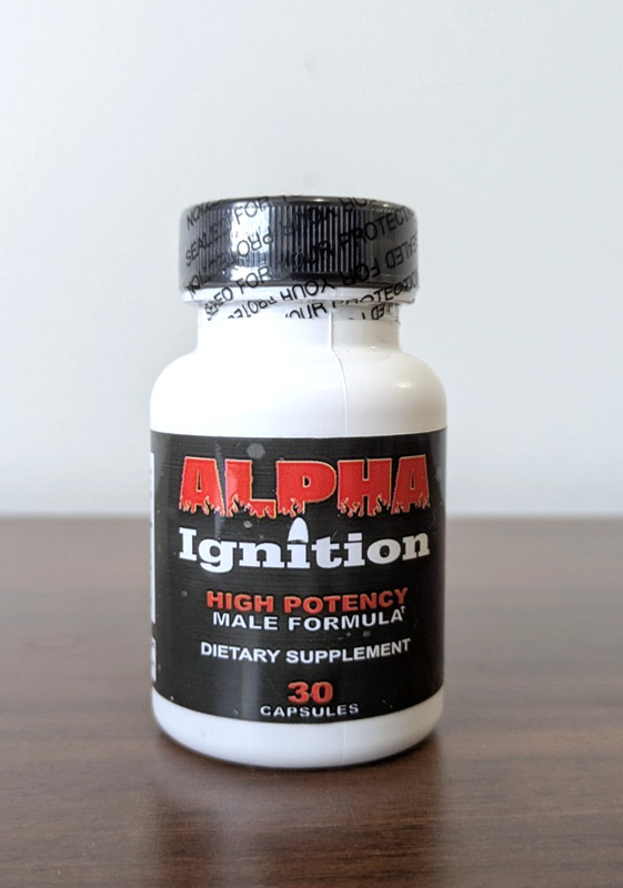 ☑️ Alpha Ignition Resveratrol Beta Cyclodextrin New Male Supplement Sealed 02/26