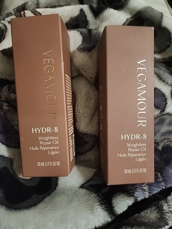 2 Pack Vegamour Hydr-8 Weightless Repair Oil 50ml/1.7 FL OZ Each X 2 New In Box