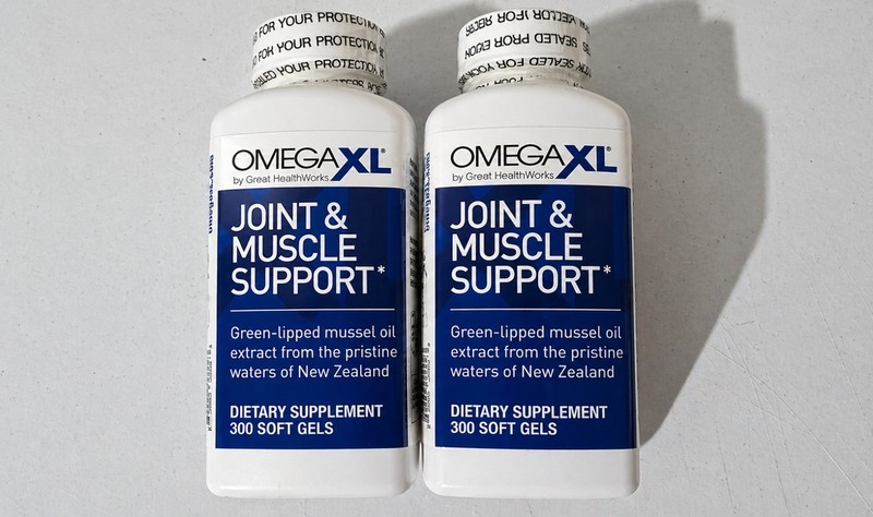 OMEGA XL 300 CAPUCLES PACK OF 2 LIPPED MUSSEL JOINT & MUSCLE RELIEF SUPPLEMENT