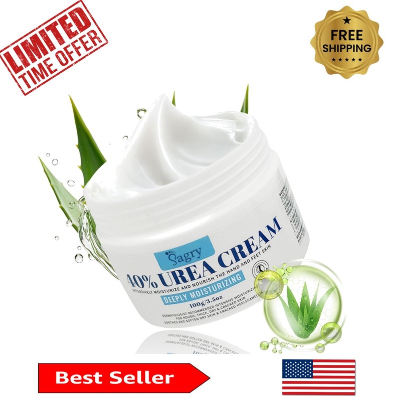 40% Urea Cream: Ultimate Foot and Body Moisturizer for Cracked Skin Repair