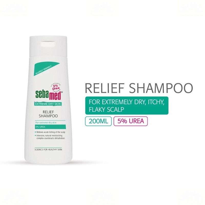 SebaMed Relief Shampoo Extreme Dry Skin 200ml Very Dry Scalp 5% Urea gallery