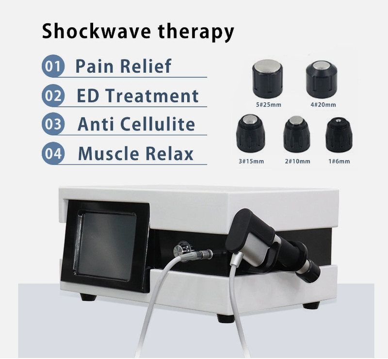 Shockwave Therapy Machine Radial Pneumatic Shock Wave ED Treatment Pain Relief