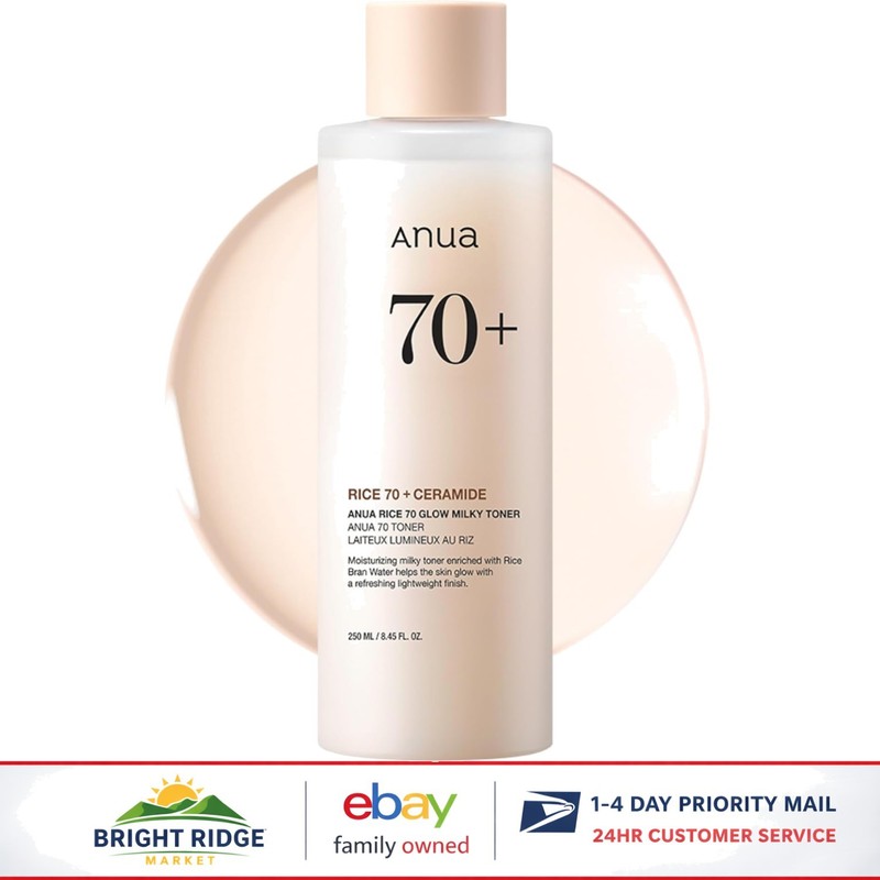 Hydrating Milky Toner with Rice Water, Niacinamide & Ceramides for All Skin