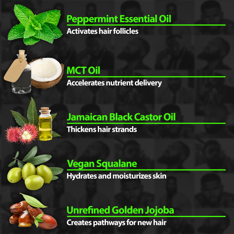 GROW MAX XXL Beard & Mustache Accelerator - #1 FACIAL HAIR GROWTH OIL WORLDWIDE! gallery