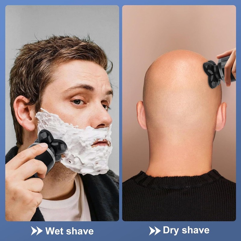 5-in-1 Electric Head Shavers Upgraded Detachable Head Shavers for Bald Men 5D... gallery