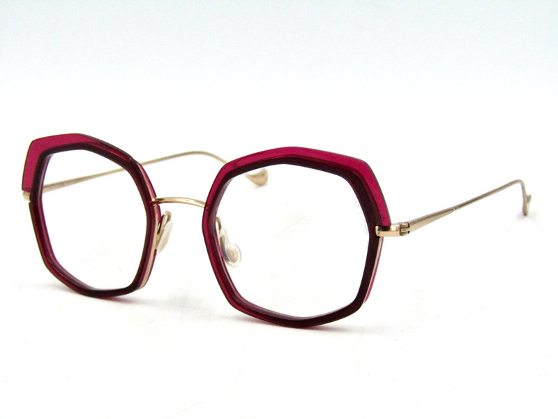 Caroline Abram Paris WESLY Eyeglasses Frame, Fuchsia / Pink Gold 46-20-13 #AT203