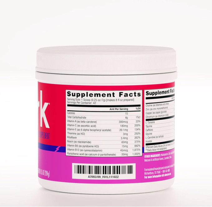 AdvoCare Spark Fruit Punch Energy Mix 42Sv Sugar Free Focus gallery