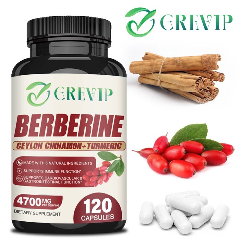 Berberine HCI 4700mg – Ceylon Cinnamon – Blood Sugar Support, Reduce Cholesterol