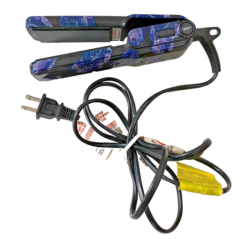 GVP Mini 1 1/2″ x 6″ Travel Flat Iron Hair Straightener