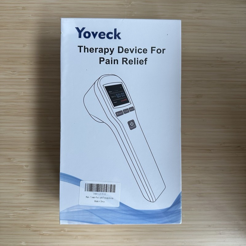 Yoveck Handheld Red Light Therapy Device - 4x808nm+16x650nm