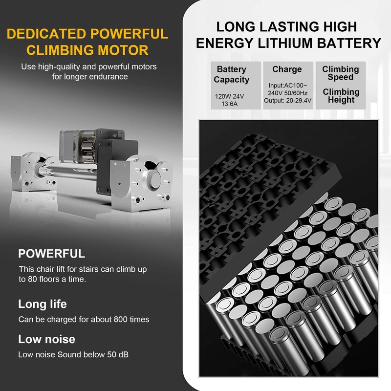 Motorized Elder Stair Lifting Climbing Wheelchair Portable Lift Chair Elevator gallery