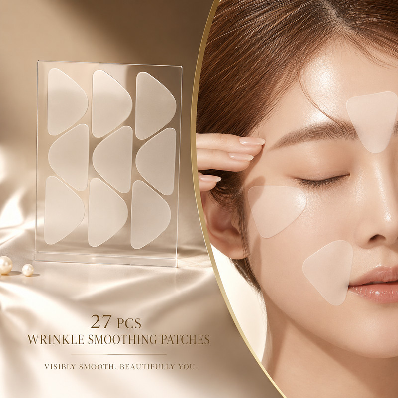 Forehead & Face Wrinkle Smoothing Patch Set (27 Pieces)