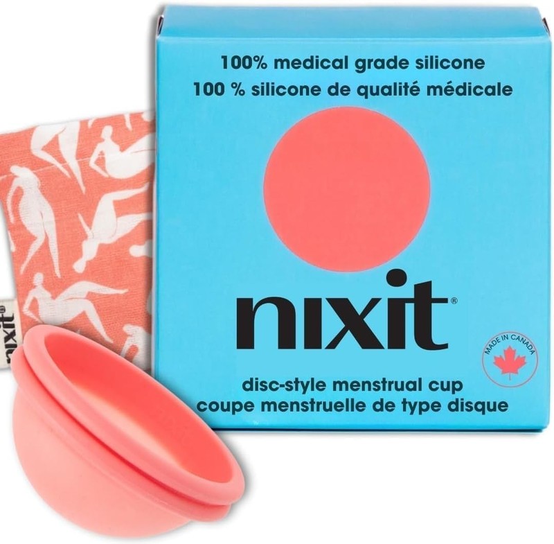 Nixit Menstrual Reusable Soft Silicone Disc Cup 1 Each 1-1 EA