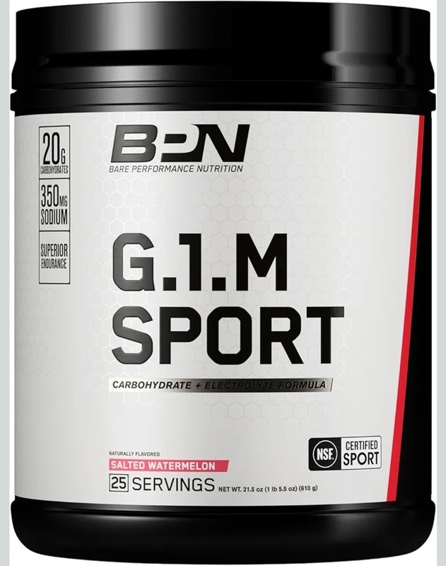 BPN G.1.M Go One More Salted Watermelon 25 Servings Endurance Fuel Mix