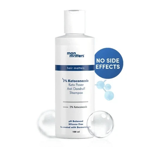 Man Matters 2% Keto conazole Anti Dandruff Shampoo-100 ml
