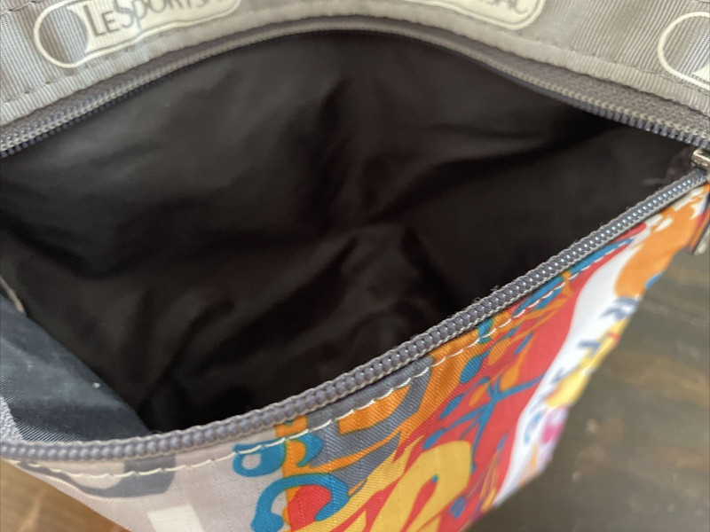 LeSportsac Cosmetic/Storage Zip Top Pouch Makeup Bag 8" x 7” gallery