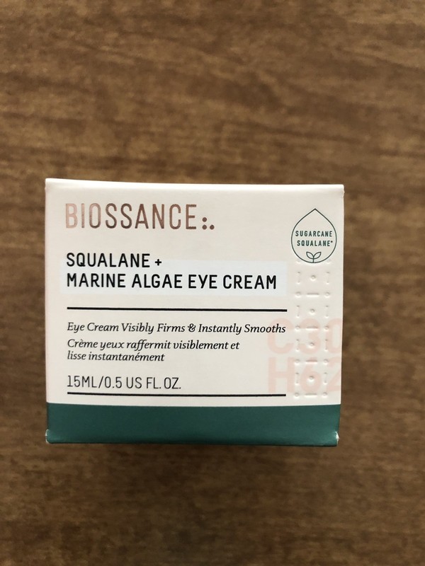 Biossance Squalane + Marine Algae Eye Cream 0.5 oz 15ml Full Size ~ NIB! 🧡