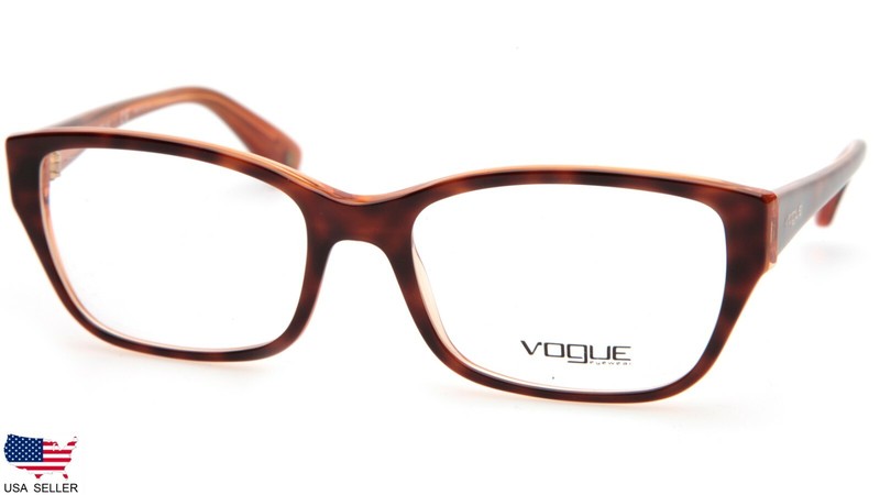 Vogue VO 2715 1943 HAVANA On ORANGE EYEGLASSES VO2715 55-18-140 (DISPLAY MODEL)