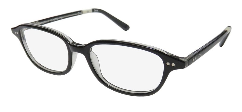 NEW TOMS BANGLADESH CLASSIC 701 EYEGLASS FRAME ITALY R003-003-00 FULL-RIM BLACK