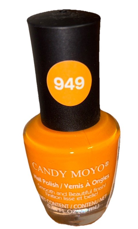 CANDY MOYO #949 Orange Pumpkin Fall NAIL POLISH 0.44 OZ-BRAND NEW-SHIPS N 24 HRS
