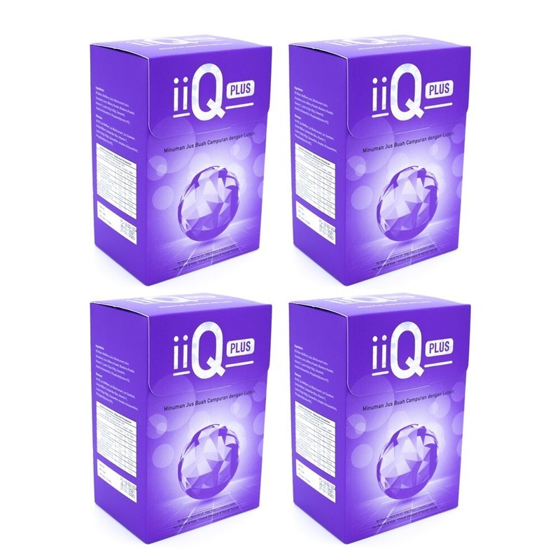 4 x Phytoscience IIQ Plus Lutein Eyesight Vision Care Memory Brain Support